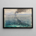 Traversée de l'Atlantique, retour à la maison - Henry Ossawa Tanner — gerahmtes Bild an der Wand