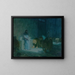 Daniel in der Löwengrube - Henry Ossawa Tanner — gerahmtes Bild an der Wand