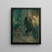 Abreise nach Ägypten - Henry Ossawa Tanner — gerahmtes Bild an der Wand