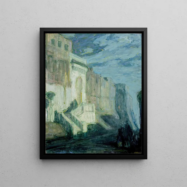 Henry Ossawa Tanner - Moonlight Walls of Tangiers.webp