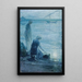Moses in den Schilf - Henry Ossawa Tanner — gerahmtes Bild an der Wand