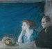Portrait von M. und Mme Atherton Curtis mit Stillleben - Henry Ossawa Tanner — Ansicht des Kunstwerks