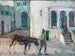 Straßenszene in Tanger, Mann fährt einen Kälber - Henry Ossawa Tanner — Ansicht des Kunstwerks