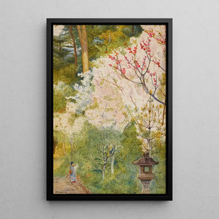 Henry Roderick Newman - Cherry Blossom Kyoto.webp