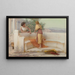 L'Histoire d'amour - Henry Ryland — gerahmtes Bild an der Wand