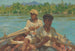 Bateliers de la rivière Noire Jamaïque - Henry Scott Tuke — Ansicht des Kunstwerks