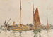 Bateaux de pêche de Lowestoft amarrés à Falmouth - Henry Scott Tuke — Ansicht des Kunstwerks