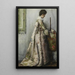 La robe de soie Portrait de Maria Tuke Sainsbury - Henry Scott Tuke — gerahmtes Bild an der Wand