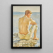 Blick auf das Meer - Henry Scott Tuke — gerahmtes Bild an der Wand