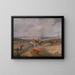Jagdszene gezeichnet auf dem Cover - Henry Thomas Alken — gerahmtes Bild an der Wand