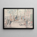 M. Jorrocks macht einen Spaziergang in Saint-Cloud - Henry Thomas Alken — gerahmtes Bild an der Wand