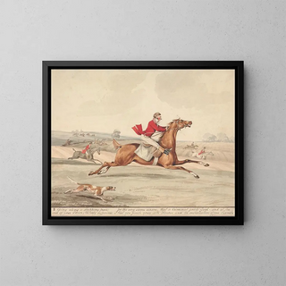 Henry Thomas Alken - Qualified Horses and Unqualified Riders Going Along a Slapping Pace.webp