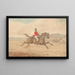 Monter à cheval avec difficulté - Henry Thomas Alken — gerahmtes Bild an der Wand