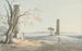 Vestiges du temple de Jupiter Olympien avec vue sur Ortygie Syracuse - Henry Tresham — Ansicht des Kunstwerks