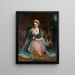 Eine junge griechische Frau - Henry William Pickersgill — gerahmtes Bild an der Wand