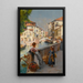 San Trovaso Venedig - Henry Woods — gerahmtes Bild an der Wand