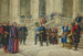 L'Empereur besucht die Galizische Versammlung in Lemberg aus der Serie Inspektionsreise des Kaisers Franz Joseph I. in Galizien im September 1880 - Henryk Rodakowski — Ansicht des Kunstwerks