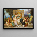 Parnasse - Henryk Siemiradzki — gerahmtes Bild an der Wand