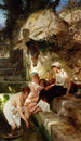 Idylle romaine Avant le bain - Henryk Siemiradzki — Ansicht des Kunstwerks