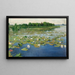 Seerosen - Henryk Weyssenhoff — gerahmtes Bild an der Wand