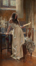 Va belle rose dis-lui qu'elle perd son temps et le mien - Herbert James Draper — Ansicht des Kunstwerks