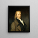 Portrait von Benjamin Constant 1767-1830 Schriftsteller und Politiker - Hercule de Roche — gerahmtes Bild an der Wand