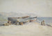 Fischerboote am Ufer - Hercules Brabazon Brabazon — Ansicht des Kunstwerks