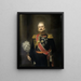 Antonie Frederick Jan Floris Jacob Baron van Omphal 1788-1863 Generalleutnant - Herman Antonie de Bloeme — gerahmtes Bild an der Wand