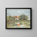 Sommerende - Herman Bogaert — gerahmtes Bild an der Wand