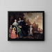 Familiengruppe - Herman Doncker — gerahmtes Bild an der Wand