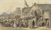 Kermesse à Leeuwarden avec l'Oldenhove en arrière-plan - Herman Frederik Carel Ten Kate — Ansicht des Kunstwerks