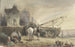 Vue de plage avec bateaux et pêcheurs - Herman Frederik Carel Ten Kate — Ansicht des Kunstwerks