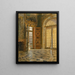 Coin des Vorraums Schleissheim-Palast des Prinz-Regenten Luitpold - Herman Hartwich — gerahmtes Bild an der Wand