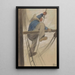 Matrose im Mastenraum - Herman Heijenbrock — gerahmtes Bild an der Wand