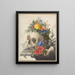 Vanitas-Stillleben - Herman Henstenburgh — gerahmtes Bild an der Wand