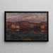 Am Flussufer - Herman Norrman — gerahmtes Bild an der Wand