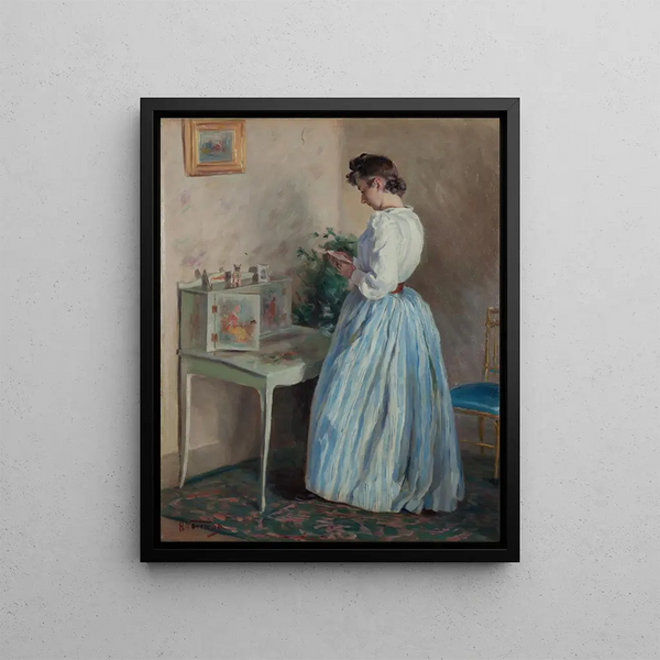 Herman Norrman - Lady reading a Letter.webp