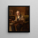 Der Maler Alexandre Nestor Nicolas Robert - Herman Richir — gerahmtes Bild an der Wand