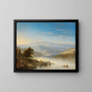 Herman Saftleven - View of the Rhine River near Andernach.webp