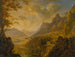 Landschaftsgemälde mit Fluss im Vordergrund und Dorf mit mehreren Booten am Ufer - Herman Saftleven III — Ansicht des Kunstwerks
