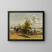 Campement - Hermann David Salomon Corrodi — gerahmtes Bild an der Wand
