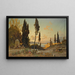 Ansicht durch den Bosporus Konstantinopel - Hermann David Salomon Corrodi — gerahmtes Bild an der Wand