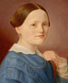 Ein Porträt einer Dame mit einer Halskette und einem leichten Kleid - Hermann Eduard Hartmann — Ansicht des Kunstwerks