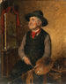 Ein Maler am Staffelei - Hermann Kern — Ansicht des Kunstwerks