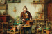 Bei dem Viehhändler - Hermann Kern — Ansicht des Kunstwerks