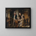 Der Fagottspieler - Hermann Kern — gerahmtes Bild an der Wand