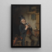 Noch leer - Hermann Kern — gerahmtes Bild an der Wand