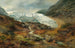 Landschaft eines Gletschers - Hermann Ottomar Herzog — Ansicht des Kunstwerks