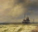 Zwei Schiffe am Meer - Hermann Ottomar Herzog — Ansicht des Kunstwerks
