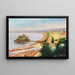 Vue de la Promenade des Anglais à Nice - Hermann Schmidt — gerahmtes Bild an der Wand